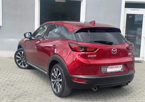 Mazda CX-3 cena 77500 przebieg: 144000, rok produkcji 2020 z Tarnów małe 596